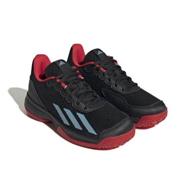 adidas Courtflash Allcourt Tennis Shoes Black Kids